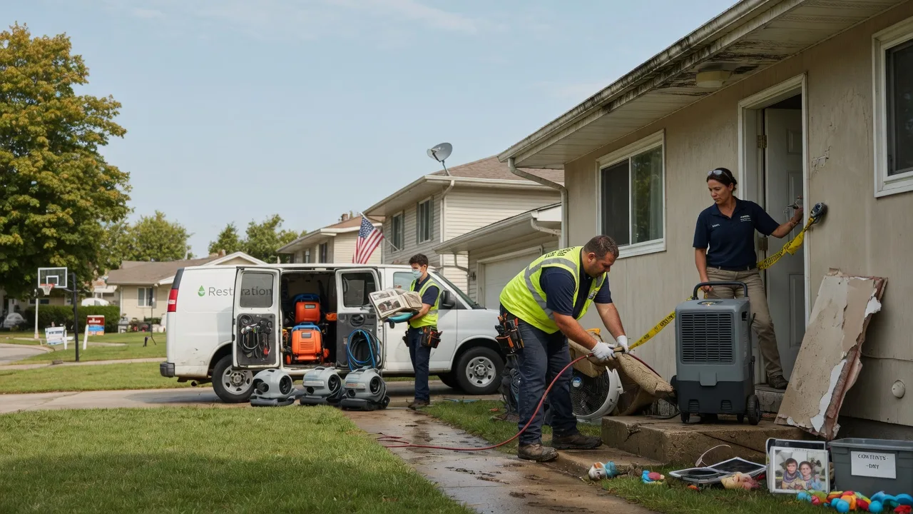 Water Damage Restoration in Chappell Hill, TX near me